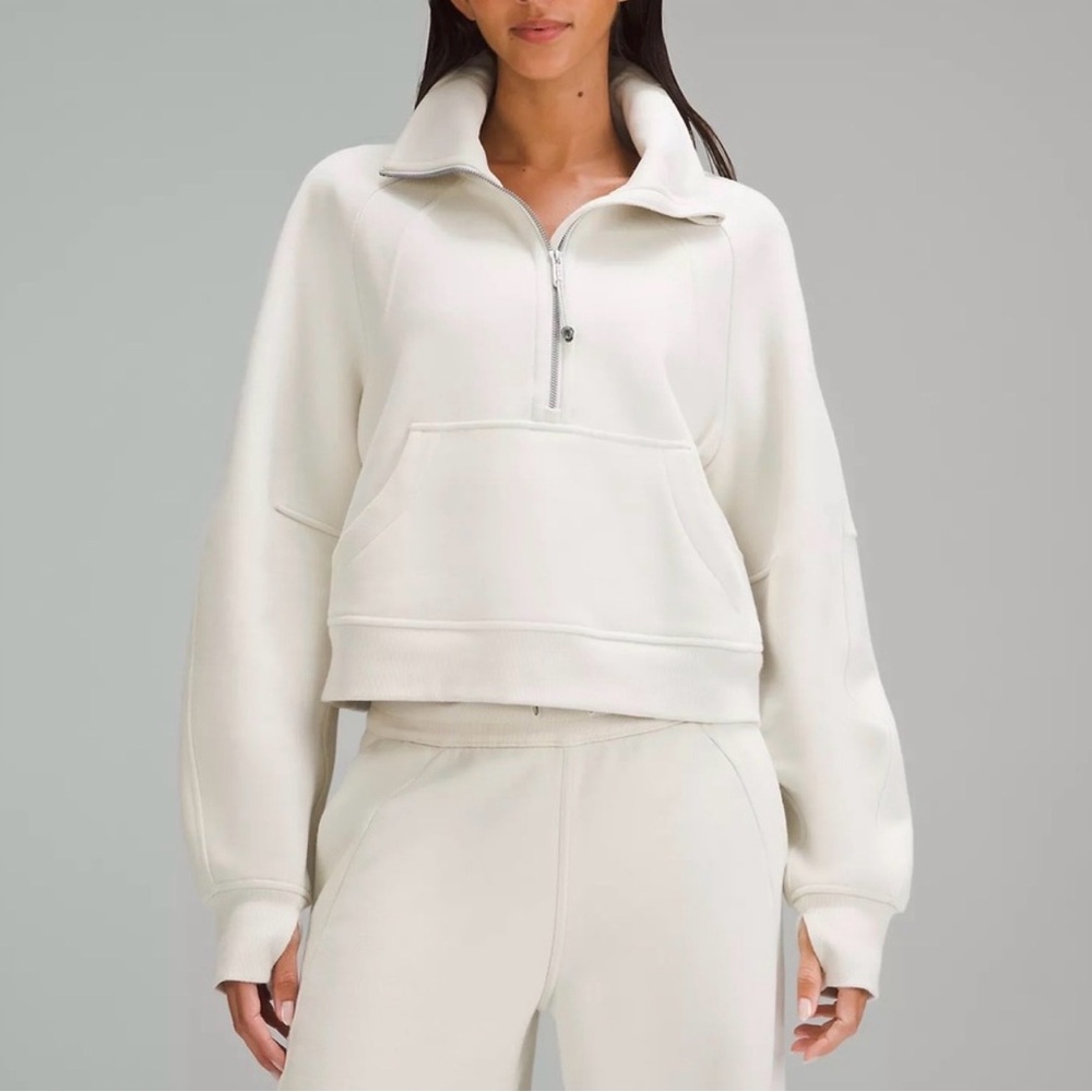 Lululemon Cropped Funnel Neck Half Zip